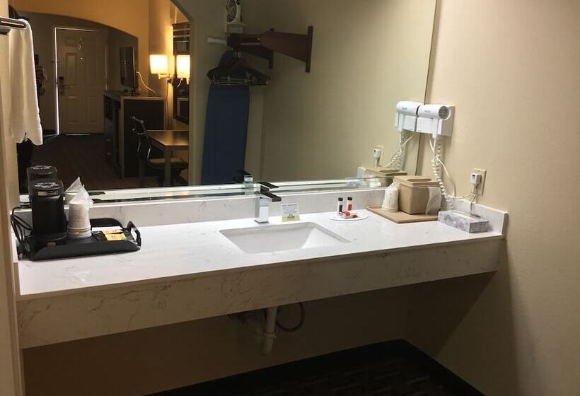 适合残疾人士使用的套间, Days Inn & Suites By Wyndham Houston North   Spring