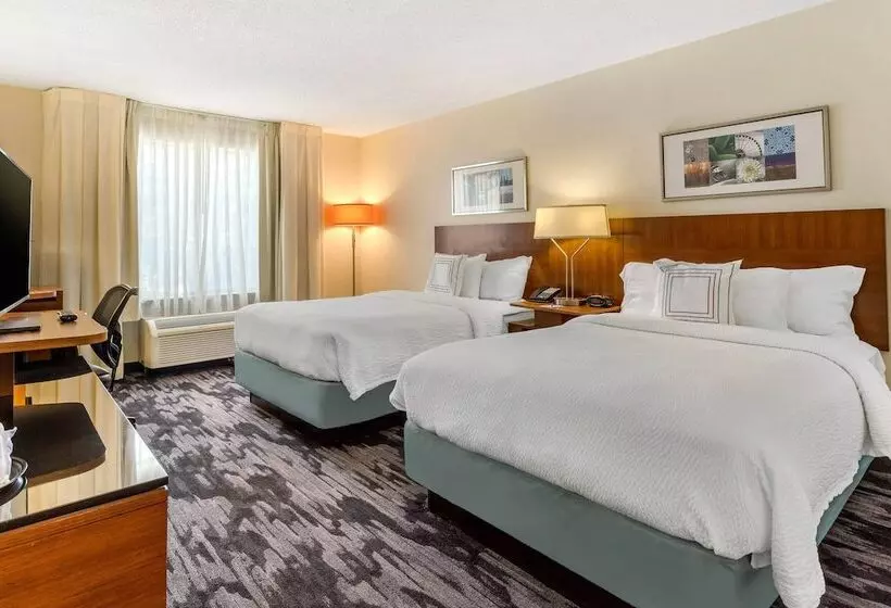 ２ダブルベッドのスタンダードルーム, Fairfield Inn Myrtle Beach North