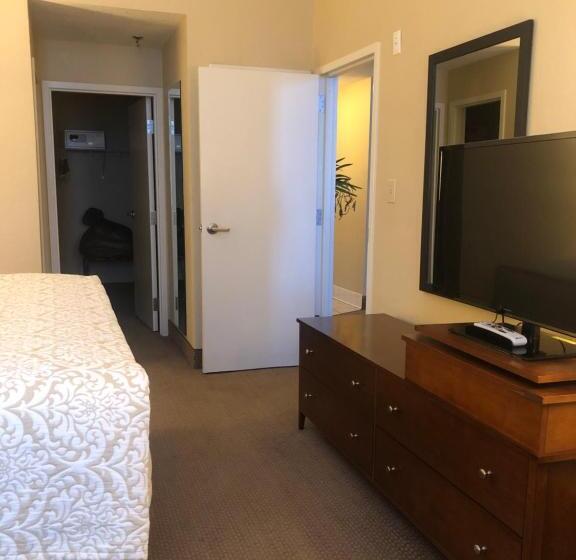 キングサイズベッドのデラックススイート, Hawthorn Extended Stay By Wyndham Rome