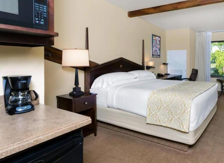 キングサイズベッドのスタンダードルーム, Hawthorn Extended Stay By Wyndham Rome