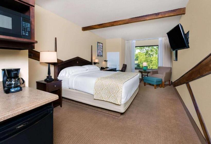 キングサイズベッドのスーペリアルーム, Hawthorn Extended Stay By Wyndham Rome