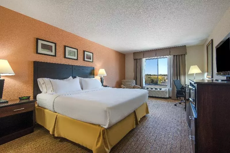 身障者適用キングサイズベッドルーム, Holiday Inn Express And Suites Lafayette East, An Ihg