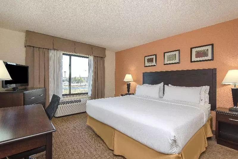 キングサイズベッドのスタンダードルーム, Holiday Inn Express And Suites Lafayette East, An Ihg
