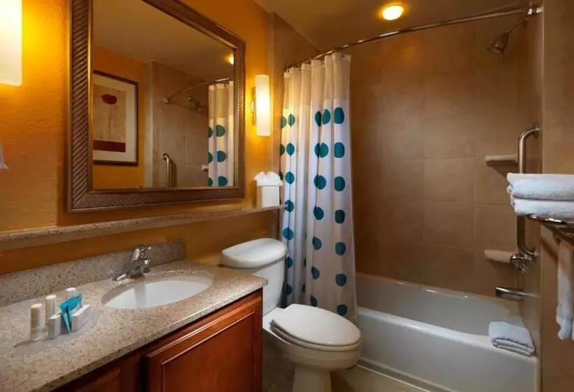 キングサイドベッドのスタンダードワンルーム, Towneplace Suites Houston Intercontinental Airport