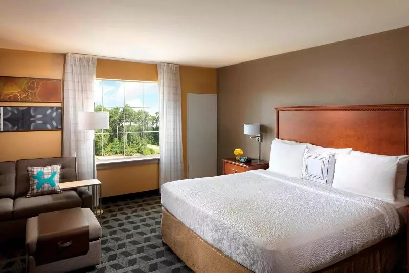キングサイドベッドのスタンダードワンルーム, Towneplace Suites Houston Intercontinental Airport