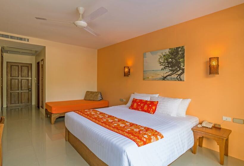 디럭스 룸 바다 전망, Srisuksant Resort