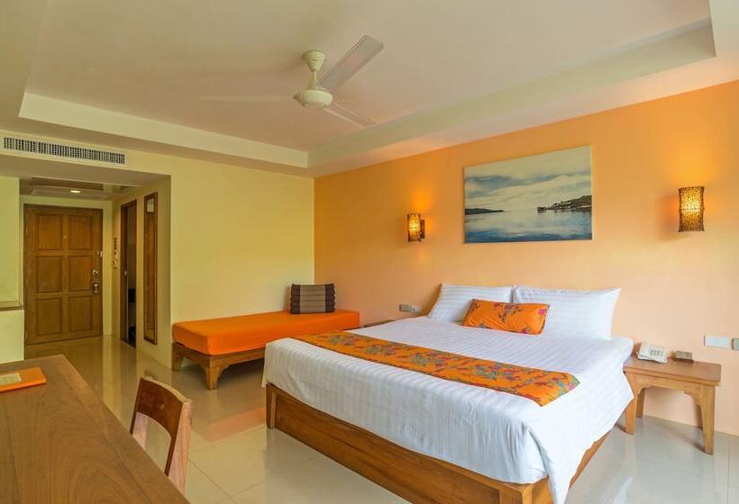 디럭스 룸 바다 전망, Srisuksant Resort