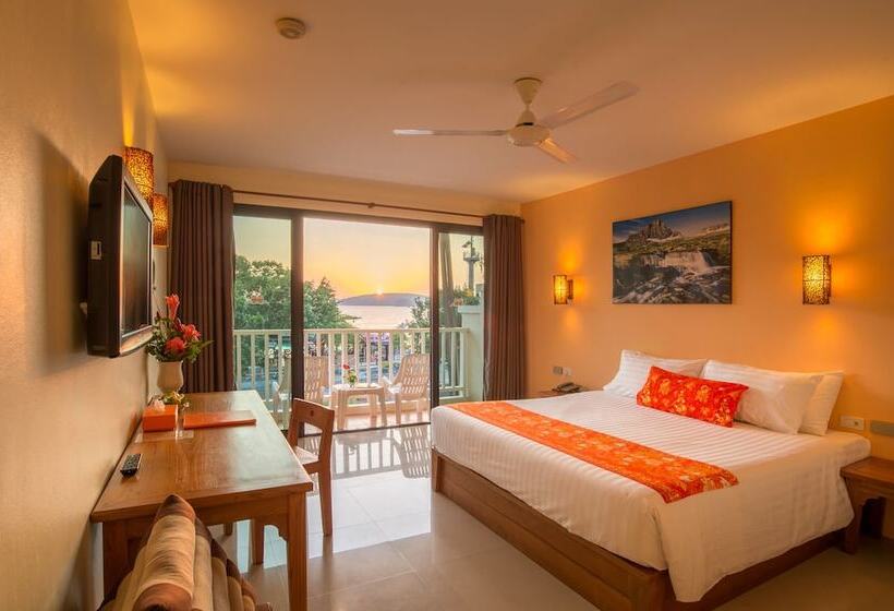 Номер Deluxe Вид на Море, Srisuksant Resort