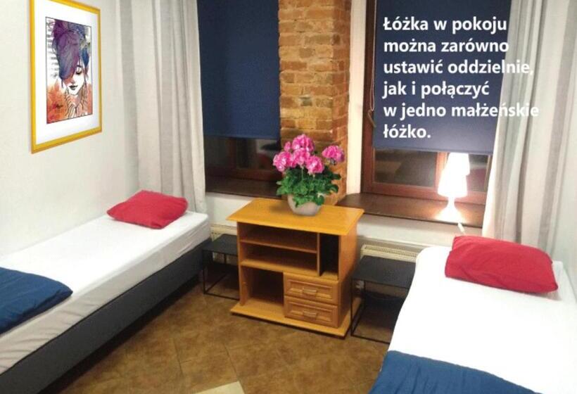 浴室共有ファミリールーム, Music Hostel Piotrkowska