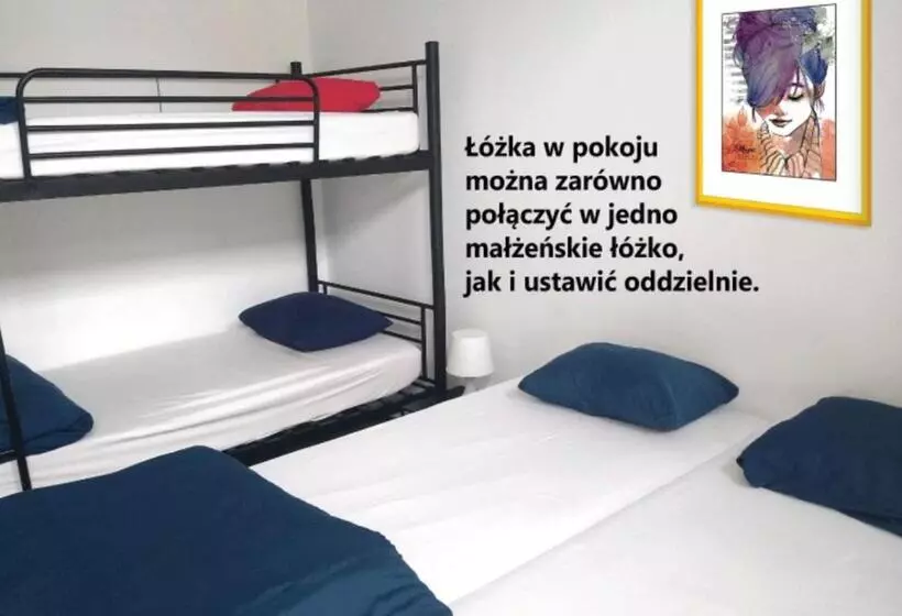 Perhehuone Jaettu Kylpyhuone, Music Hostel Piotrkowska