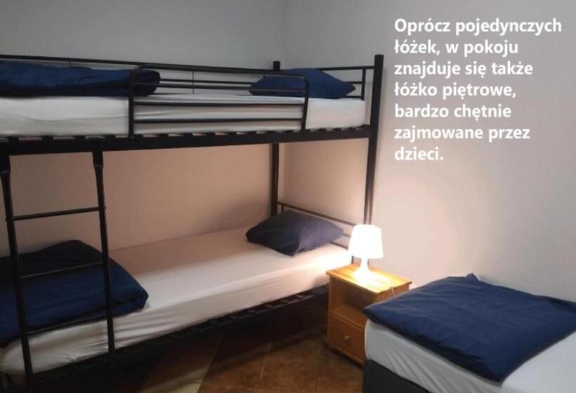 浴室共有ファミリールーム, Music Hostel Piotrkowska