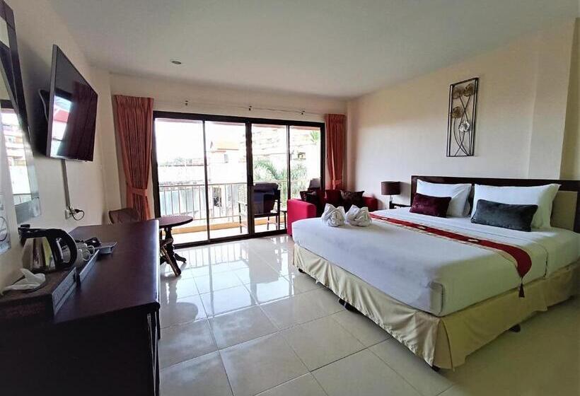 Quarto Deluxe Vista Mar Lateral, Seven Seas