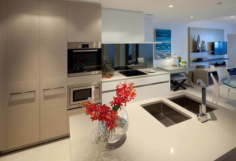 带3个卧室带海景的公寓, Peppers Soul Surfers Paradise