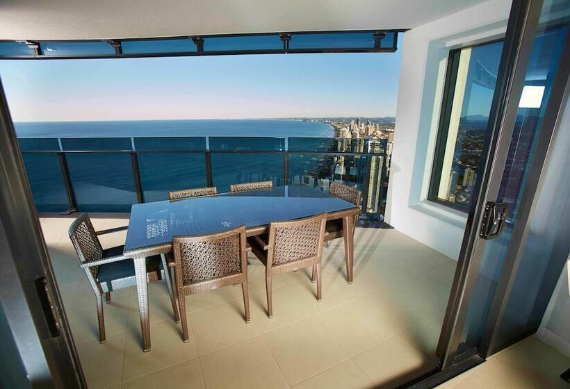 带3个卧室的公寓, Peppers Soul Surfers Paradise