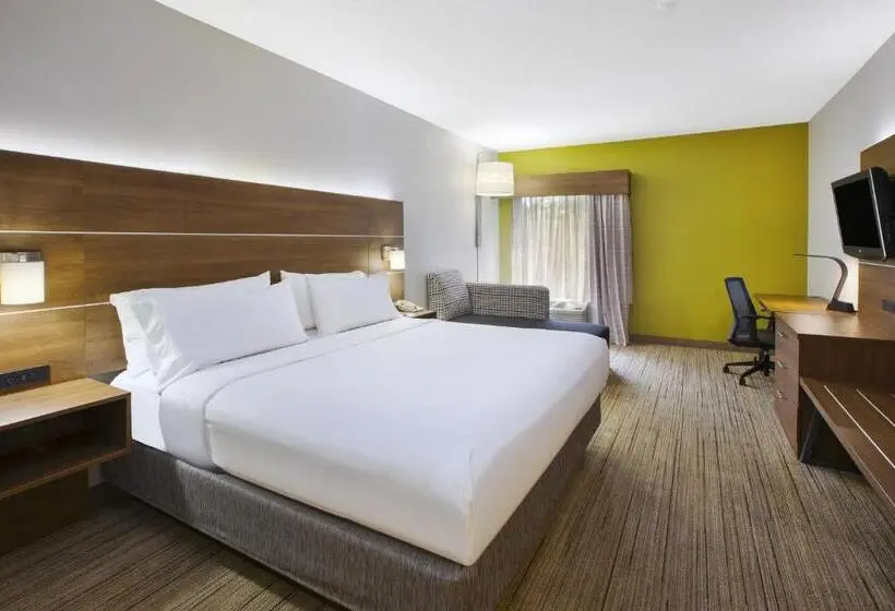 キングサイズベッドのスタンダードルーム, Holiday Inn Express Hotel & Suites Cincinnati Northeast Milford, An Ihg
