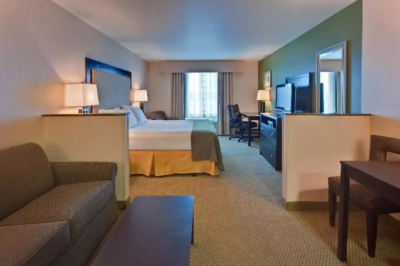 キングサイズベッドのスイートルーム, Holiday Inn Express & Suites Dewitt   Syracuse, An Ihg