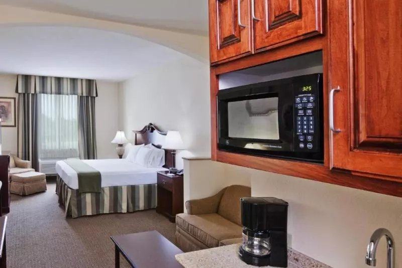 キングサイズベッドのスイートルーム, Holiday Inn Express Hotel & Suites Woodward Hwy 270, An Ihg