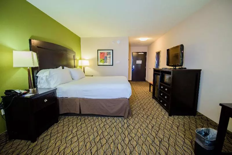 身障者適用キングサイズベッドルーム, Holiday Inn Express Tulsa South Bixby, An Ihg