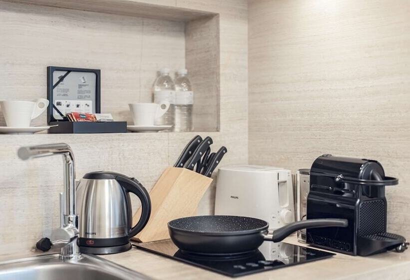 디럭스 스위트, Kempinski The One Suites Hotel Shanghai Downtown