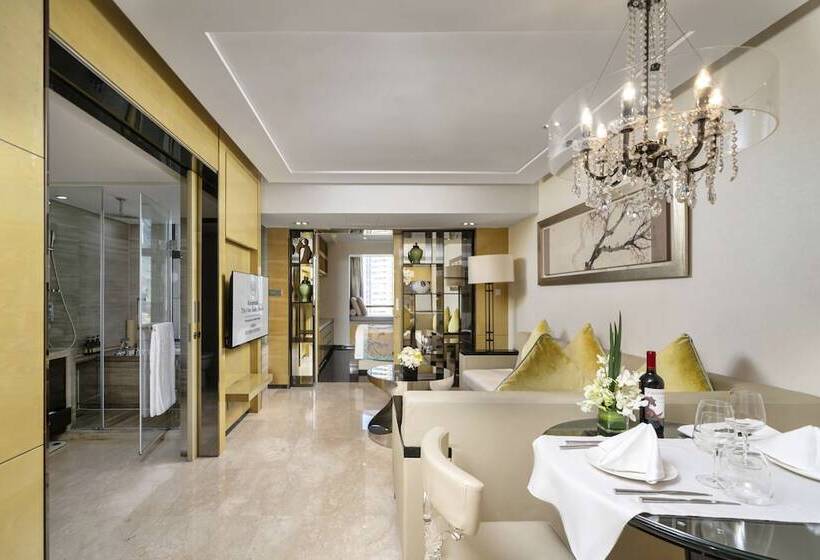 디럭스 스위트, Kempinski The One Suites Hotel Shanghai Downtown