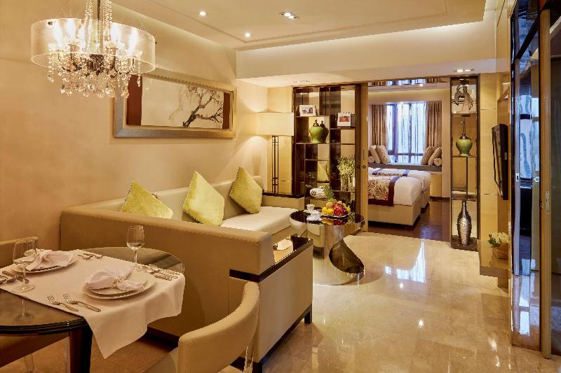 디럭스 스위트, Kempinski The One Suites Hotel Shanghai Downtown