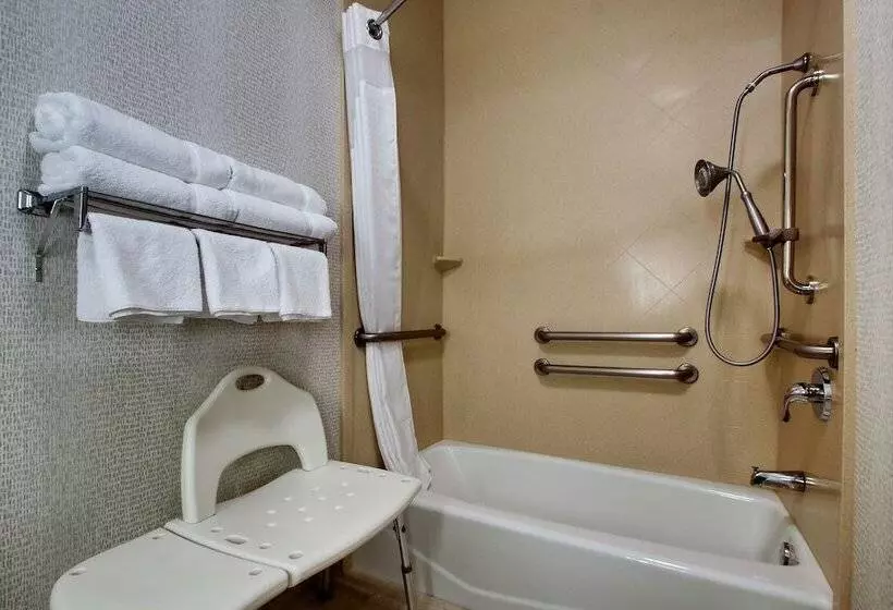 身障者適用スイートルーム, Holiday Inn Express Hotel & Suites Vernon College Area By Ihg