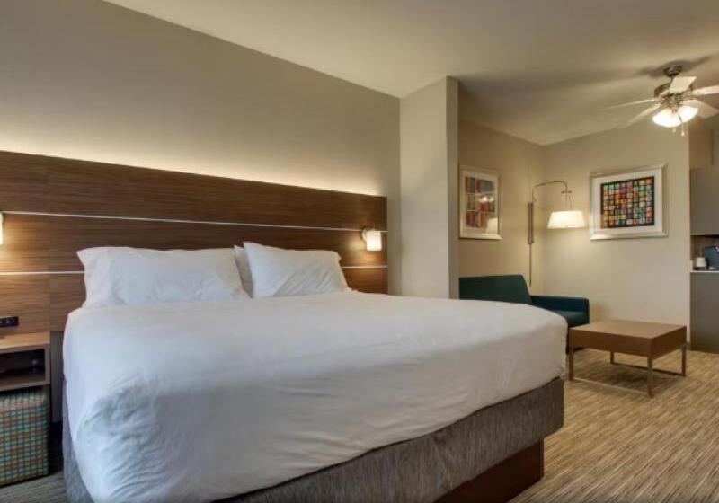 Люкс Кровать Кинг, Holiday Inn Express Hotel & Suites Vernon College Area By Ihg