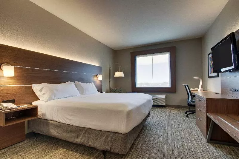 キングサイズベッドのスタンダードルーム, Holiday Inn Express Hotel & Suites Vernon College Area By Ihg