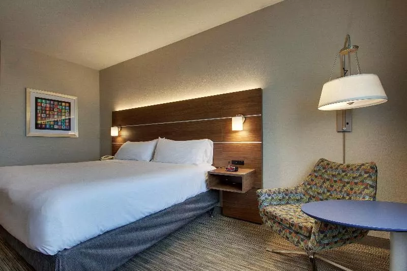 キングサイズベッドのスタンダードルーム, Holiday Inn Express Hotel & Suites Vernon College Area By Ihg