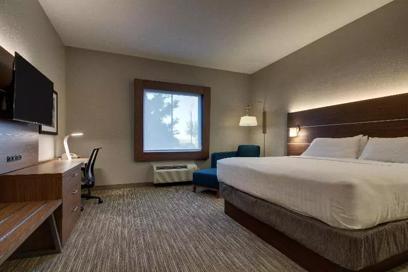 キングサイズベッドのスタンダードルーム, Holiday Inn Express Hotel & Suites Vernon College Area By Ihg