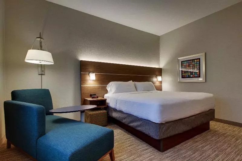 キングサイズベッドのスタンダードルーム, Holiday Inn Express Hotel & Suites Vernon College Area By Ihg