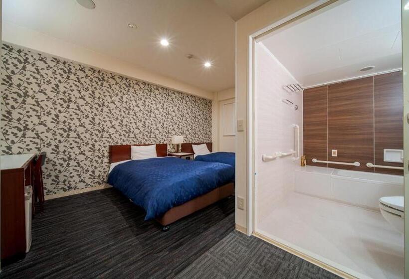 适合残疾人使用的标准间, Meitetsu Inn Nagoyaekimae