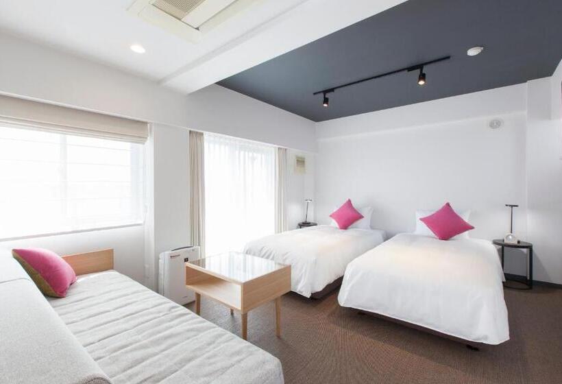 חדר סטנדרט לשלושה, Tokyu Stay Meguroyutenji