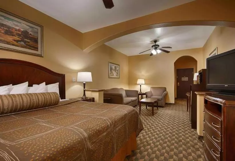 キングサイズベッドのスイートルーム, Best Western Plus Manvel Inn & Suites