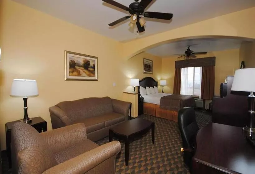 キングサイズベッドのスイートルーム, Best Western Plus Manvel Inn & Suites