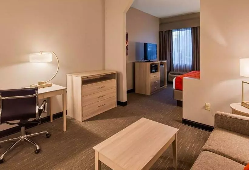 キングサイズベッドのスイートルーム, Best Western Plus New Cumberland