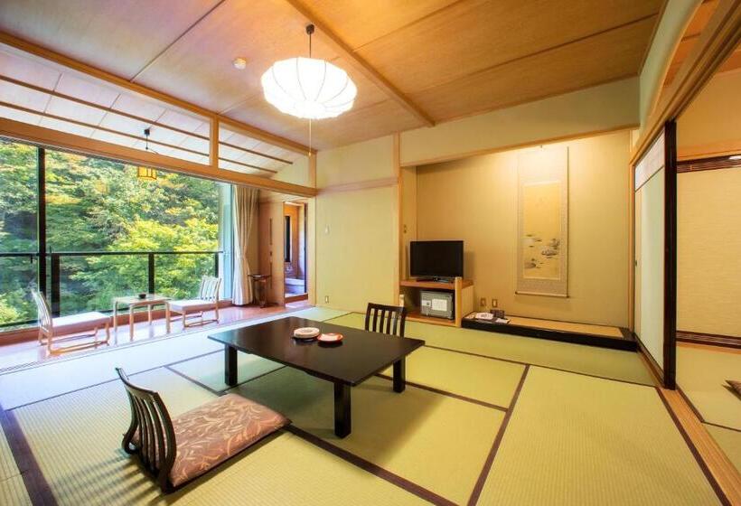 חדר סופריור נוף לנהר, Osawa Onsen Sansuikaku