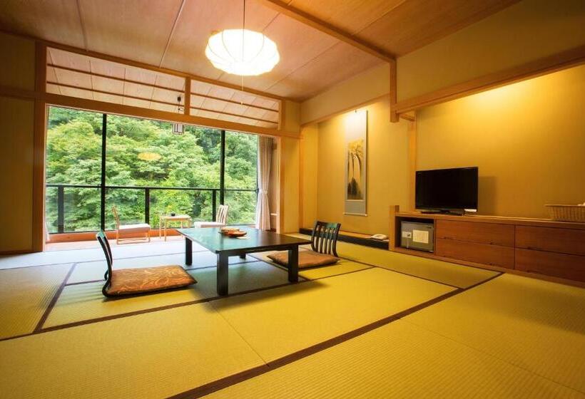 חדר סופריור נוף לנהר, Osawa Onsen Sansuikaku