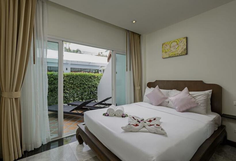 침실 2개 스위트, Phunawa Resort Phuket Karon Beach   Sha Plus
