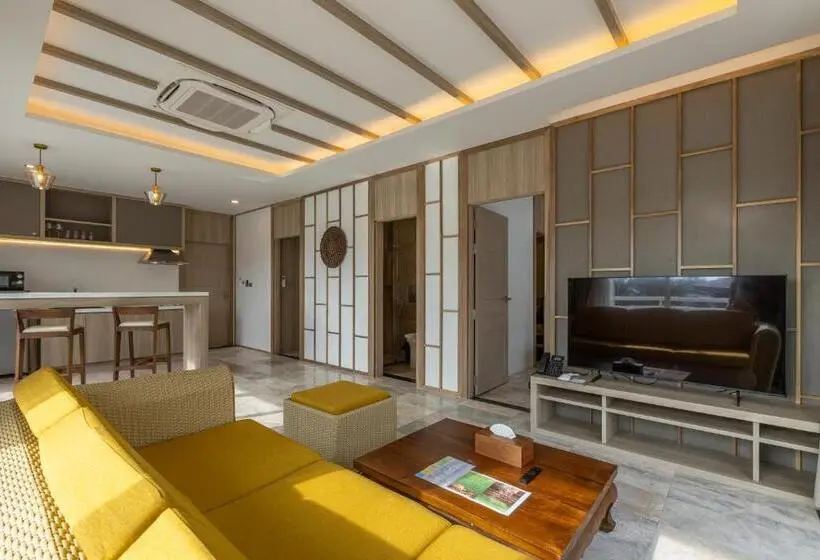 ファミリースイートの２ベッドルーム, Phunawa Resort Phuket Karon Beach