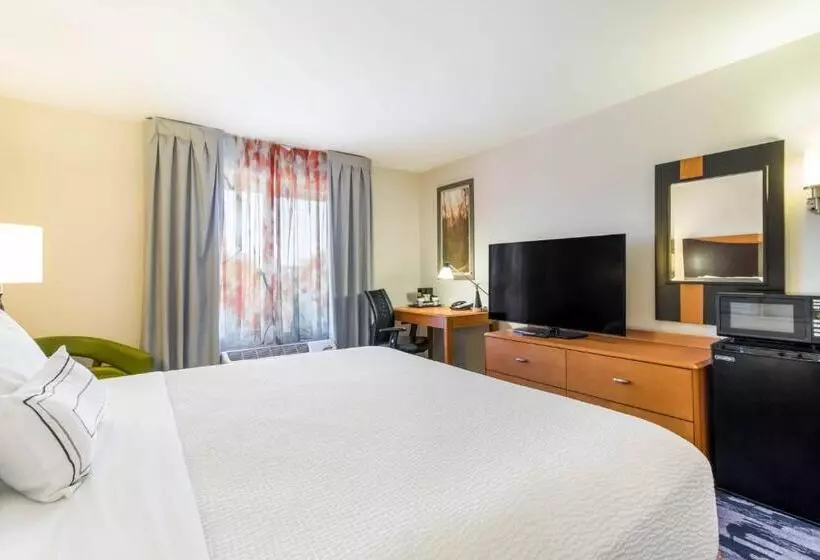 キングサイズベッドのスタンダードルーム, Fairfield Inn & Suites Columbia