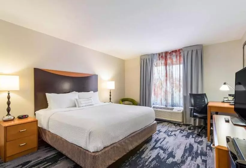 キングサイズベッドのスタンダードルーム, Fairfield Inn & Suites Columbia