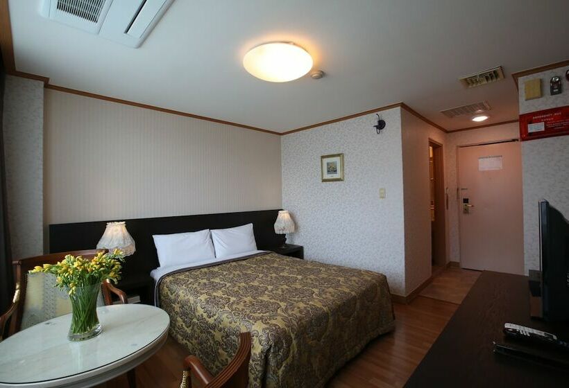 غرفة قياسية سرير مزدوج, Danyang Tourist Hotel Edelweiss