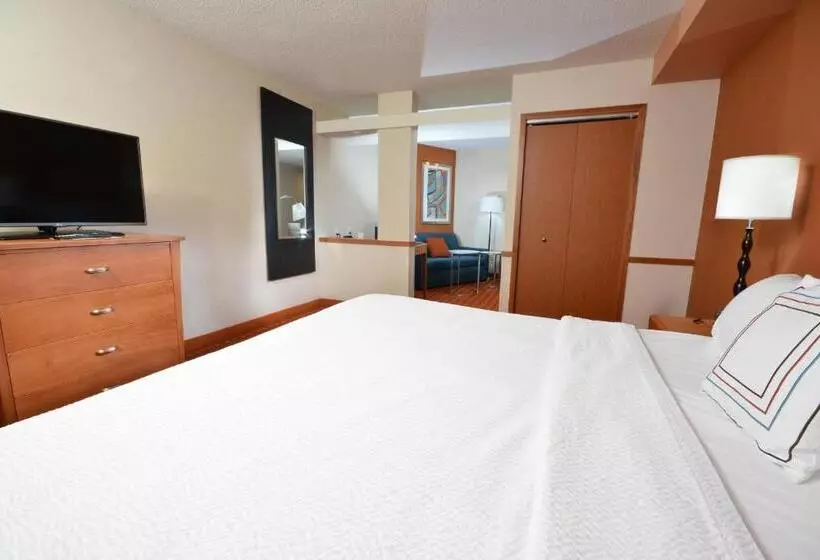 キングサイドベッドのスタンダードワンルーム, Fairfield Inn & Suites Wytheville