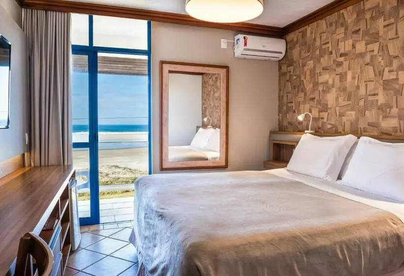 オーシャンビューデラックスルームバルコニー付き, Praia Hotel Imbituba