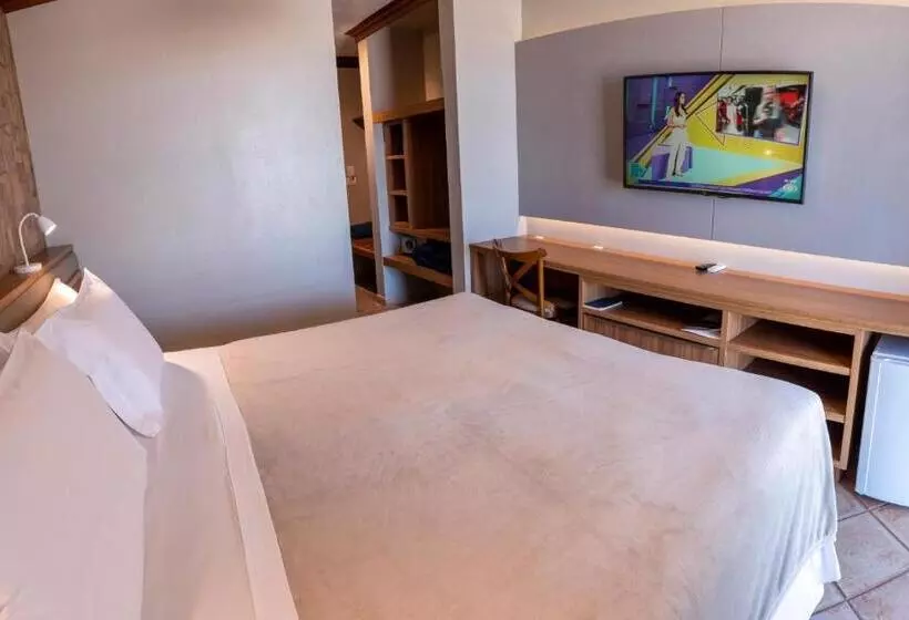 オーシャンビューデラックスルームバルコニー付き, Praia Hotel Imbituba