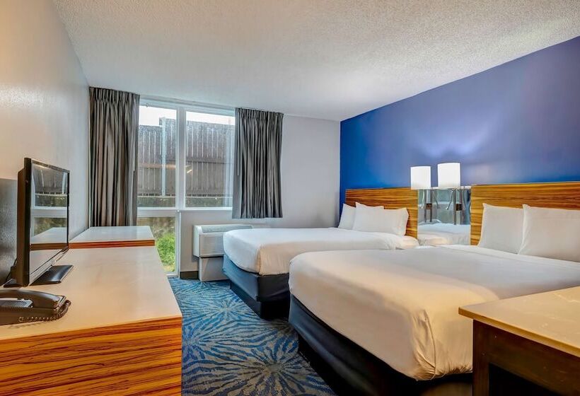 带2个双人床的标准工作室, Motel 6 Arlington Tx Entertainment District
