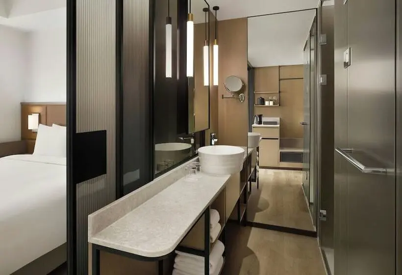 Standard-huone Queen-vuode, Ac Hotel By Marriott Seoul Gangnam