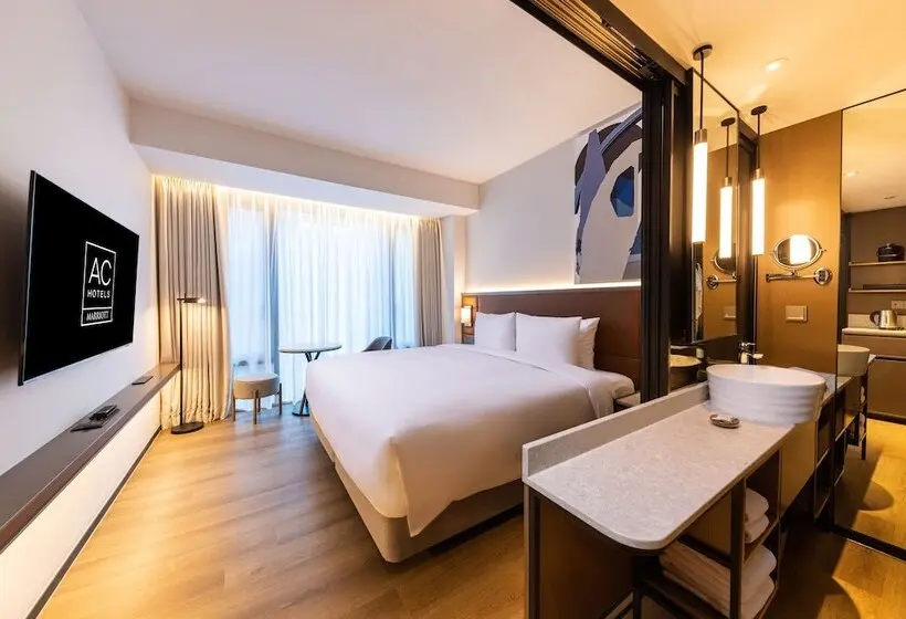 Standard-huone Queen-vuode, Ac Hotel By Marriott Seoul Gangnam