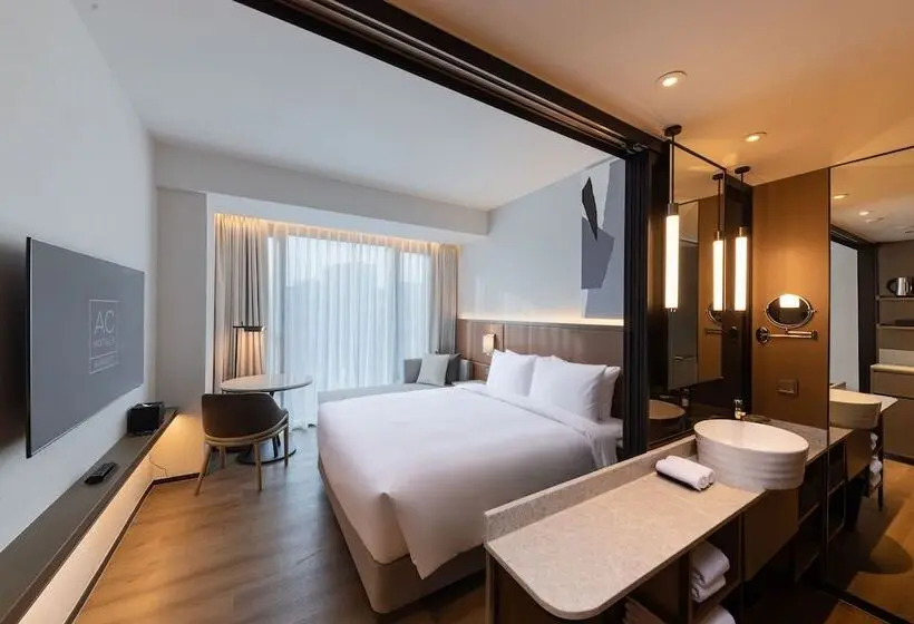 Standard-huone Queen-vuode, Ac Hotel By Marriott Seoul Gangnam